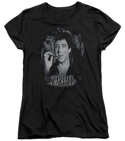 Smokey Scar Scarface Womens T-Shirt
