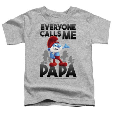 SMURFS CALL ME PAPA SMURF Toddler T-Shirt