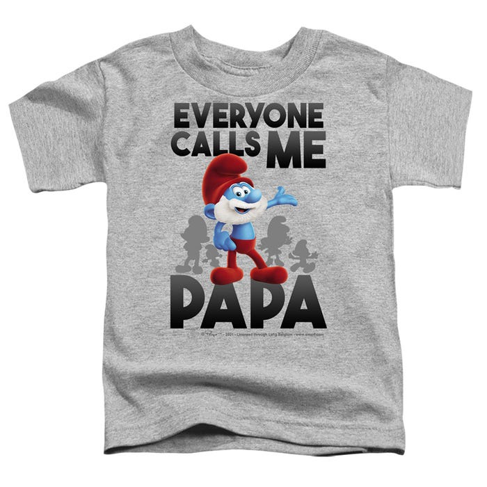 SMURFS CALL ME PAPA SMURF Toddler T-Shirt