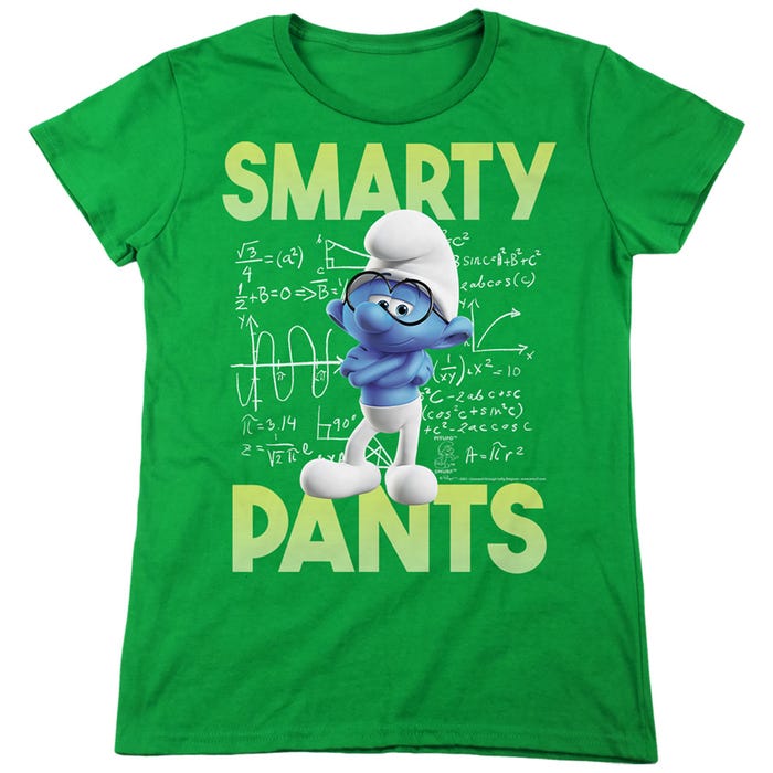 SMURFS BRAINY Womens T-Shirt