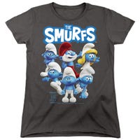 SMURFS GROUP SHOT Womens T-Shirt
