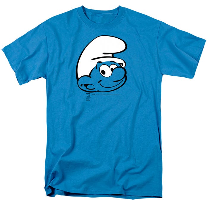 SMURFS GENERIC SMURF HEAD T-Shirt