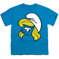 SMURFS SMURFETTE HEAD Kids T-Shirt