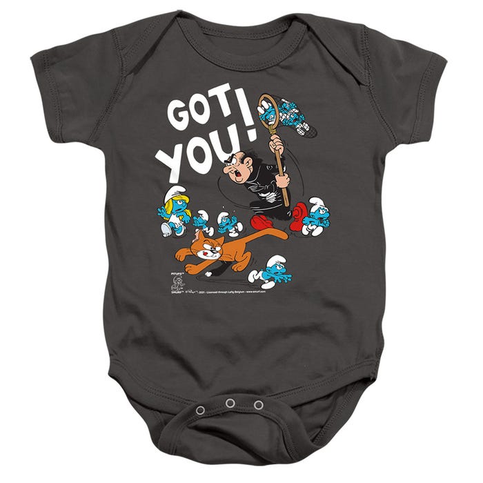 SMURFS GARGAMEL AND AZRAEL Baby Bodysuit