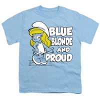 SMURFS BLUE, BLONDE AND PROUD Kids T-Shirt