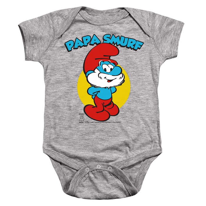 SMURFS PAPA SMURF Baby Bodysuit