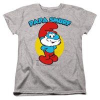 SMURFS PAPA SMURF Womens T-Shirt
