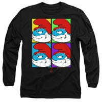 SMURFS TILES Long Sleeve Shirt