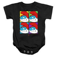 SMURFS TILES Baby Bodysuit