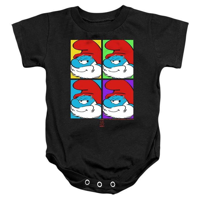 SMURFS TILES Baby Bodysuit