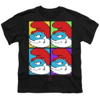 SMURFS TILES Kids T-Shirt