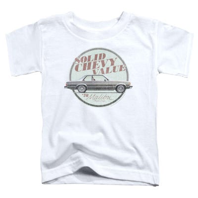 Solid Chevy Value 1978 Malibu Toddler T-Shirt