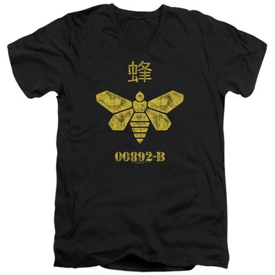 BREAKING BAD METHYLAMINE BARREL BEE V-Neck T-Shirt