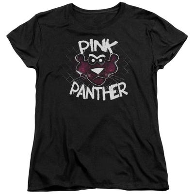 Spray Paint Panther Pink Panther Womens T-Shirt
