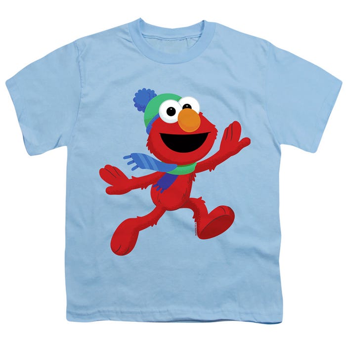 Sesame Street Furry Friends Forever! Elmo's Winter Run Kids T-Shirt