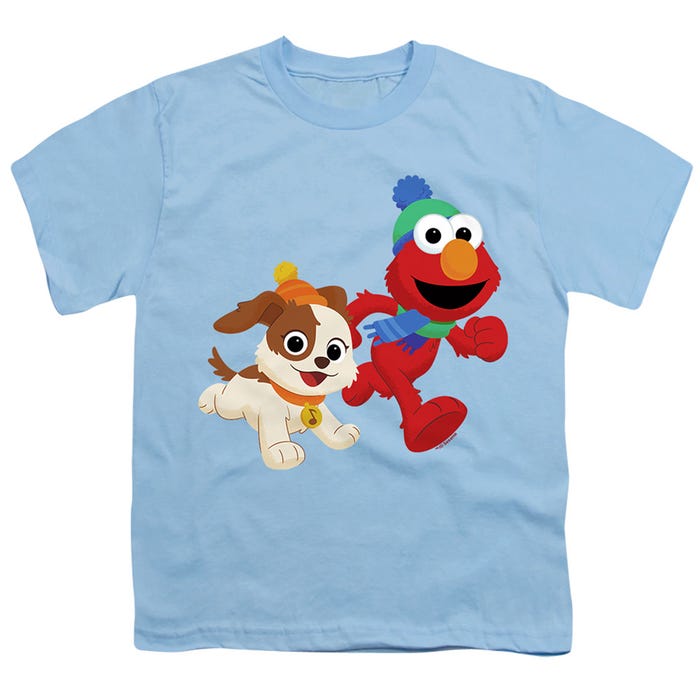 Sesame Street Best Friends Elmo And Tango Winter Fun Kids T-Shirt