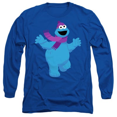 Sesame Street furry Friends Forever! Cookie Monster Long Sleeve Shirt