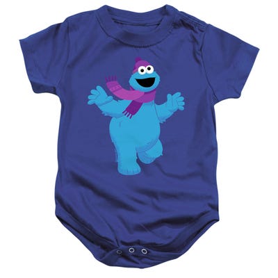 Sesame Street furry Friends Forever! Cookie Monster Baby Bodysuit