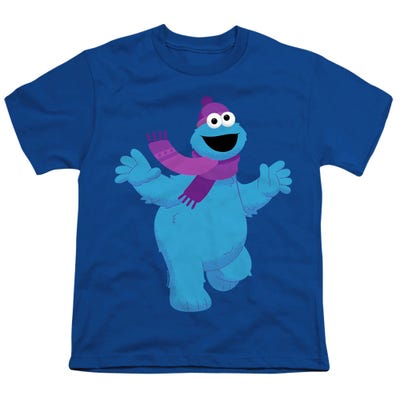Sesame Street furry Friends Forever! Cookie Monster Kids T-Shirt