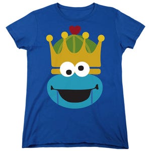 Sesame Street/christmas Nutcracker Cookie Monster Women's T-Shirt