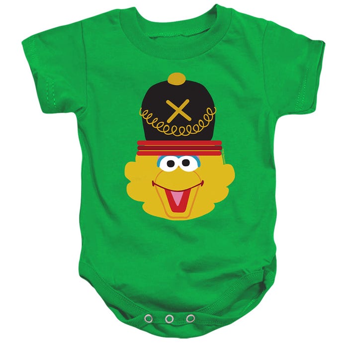 Sesame Street/christmas Nutcracker Big Bird Baby Bodysuit