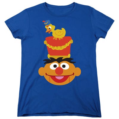 Sesame Street/christmas Nutcracker Ernie Womens T-Shirt