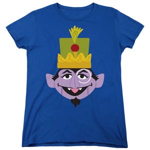 Sesame Street/christmas Nutcracker Count Women's T-Shirt