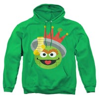 Sesame Street/christmas Nutcracker Oscar The Grouch Hoodie
