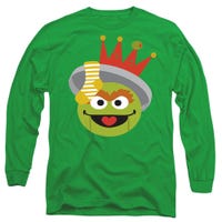 Sesame Street/christmas Nutcracker Oscar The Grouch Long Sleeve Shirt