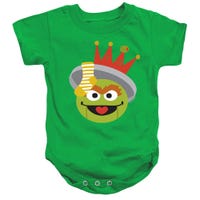 Sesame Street/christmas Nutcracker Oscar The Grouch Baby Bodysuit