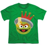 Sesame Street/christmas Nutcracker Oscar The Grouch Kids T-Shirt