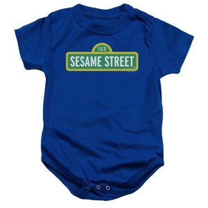 Sesame Street Logo Baby Bodysuit