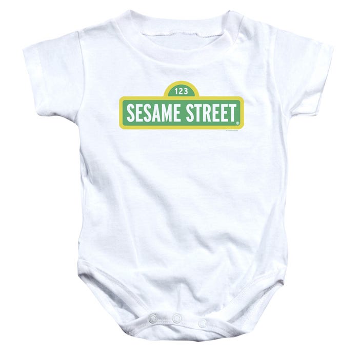 Sesame Street/logo Baby Bodysuit