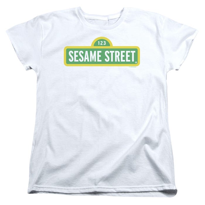 Sesame Street/logo Womens T-Shirt