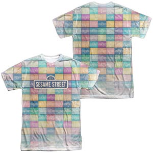 Sesame Street Color Block Sublimation T-Shirt