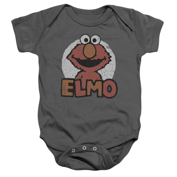 Sesame Street Elmo Name Baby Bodysuit