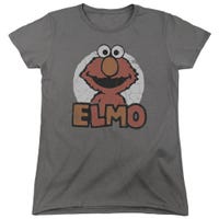 Sesame Street Elmo Name Womens T-Shirt