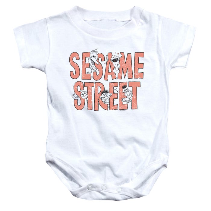 Sesame Street/in Letters Baby Bodysuit