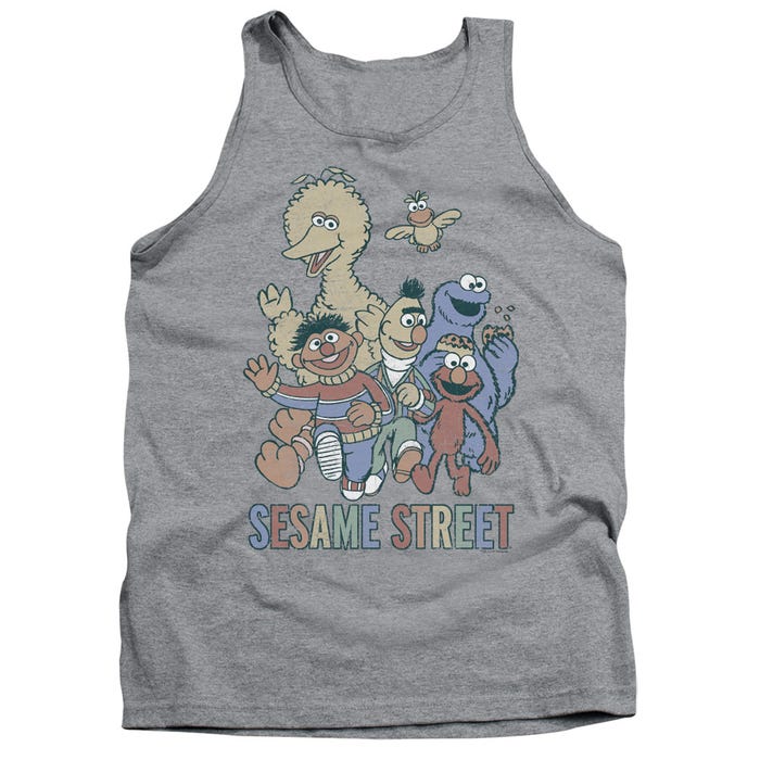 Sesame Street Colorful Group Tank Top