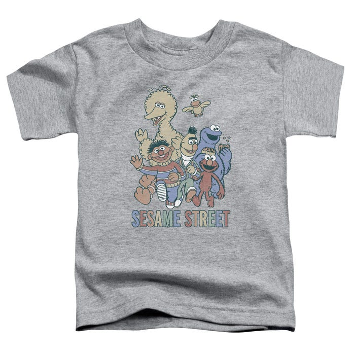Sesame Street Colorful Group Toddler T-Shirt