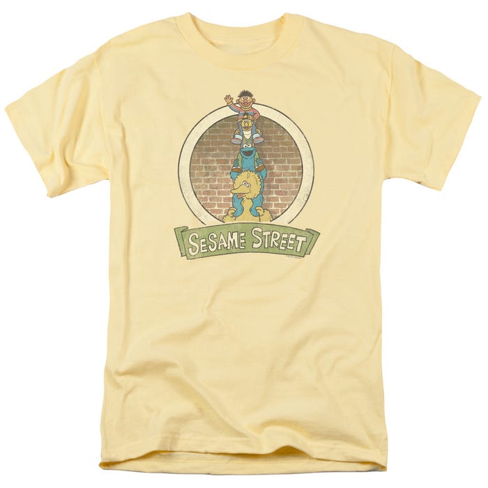 Sesame Street/stacked Group T-Shirt