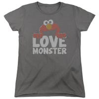 Sesame Street/love Monster Womens T-Shirt