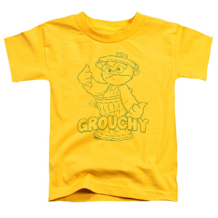 Sesame Street/grouchy Toddler T-Shirt