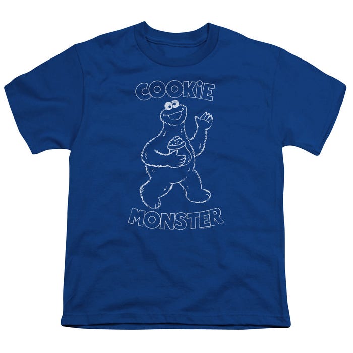 Sesame Street/simple Cookie Kids T-Shirt