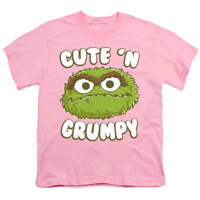 Cute N Grumpy Oscar Sesame Street Kids T-Shirt