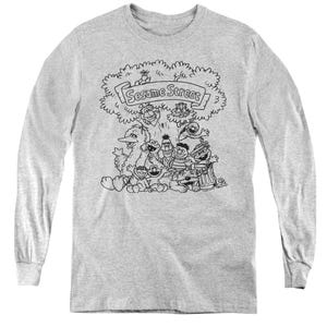 Sesame Street/simple Street Kids Long Sleeve Shirt