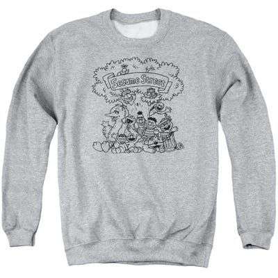 Sesame Street/simple Street Sweatshirt