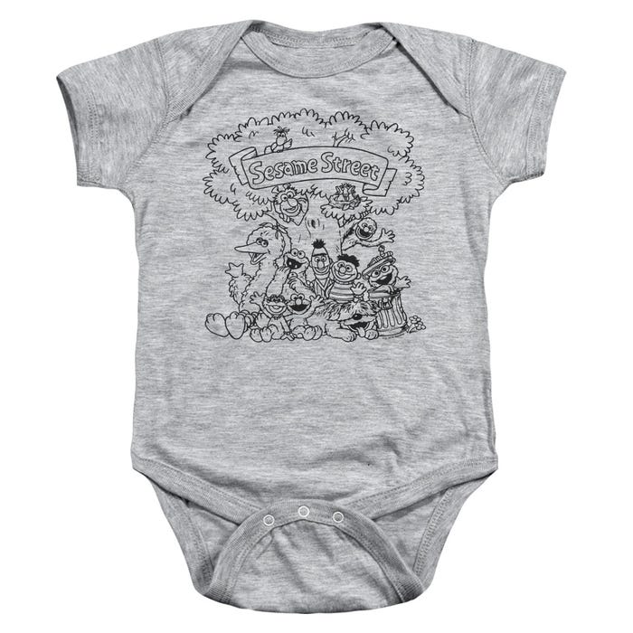 Sesame Street/simple Street Baby Bodysuit