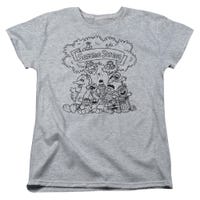 Sesame Street/simple Street Womens T-Shirt