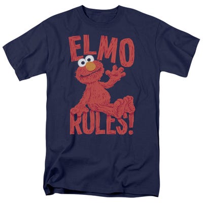 Sesame Street/elmo Rules T-Shirt